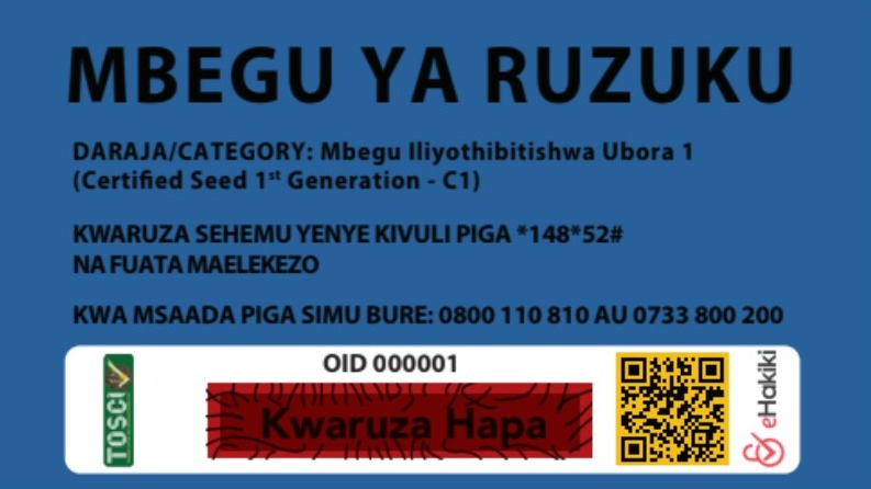 MWONGOZO WA UTEKELEZAJI WA MPANGO WA RUZUKU YA MBEGU ZA MAHINDI MSIMU WA 2024/2025